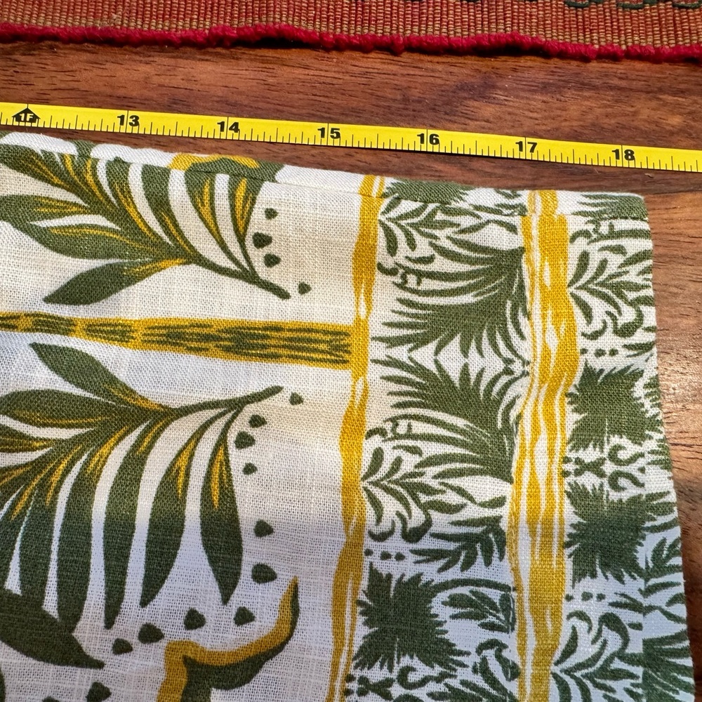 MONTEAU LOS ANGELES wide Leg Shorts CLASSIC L Large Tropical print. Pock… NICE - Picture 11 of 11